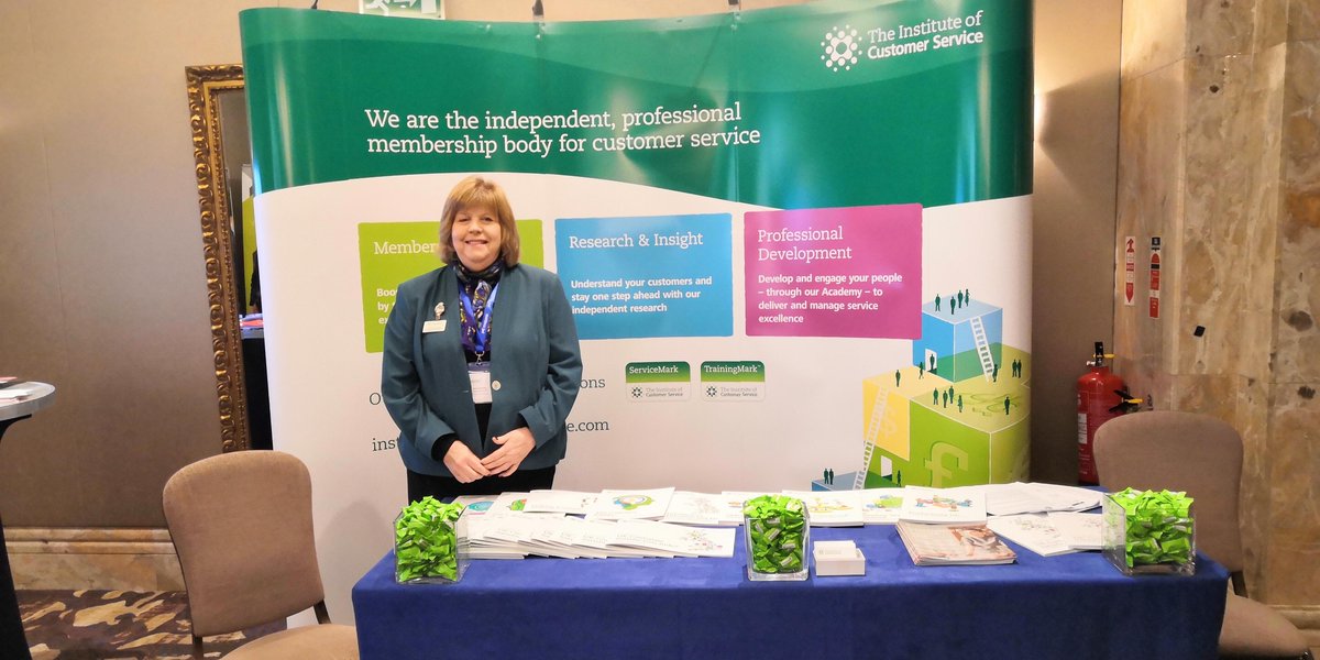 instituteofcs's tweet photo. Come chat to us at our stand in the exhibition area to discover our UK Customer Satisfaction Index Jan 2020 report, our upcoming events and Customer Focus Magazine! #comesayhi #ICSConf2020

#CX #UKCSI #Customerservice #customersatisfaction #customerexperience https://t.co/UIoKlEXopB