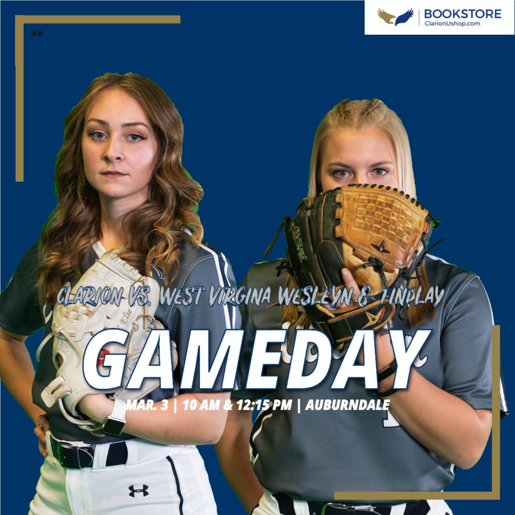 ClarionEagles's tweet photo. Softball takes on West Virginia Wesleyan and Findlay University on their 3rd day in Florida this morning and afternoon!

📊: https://t.co/e7gnsdiswD https://t.co/6V5hsDvTfJ