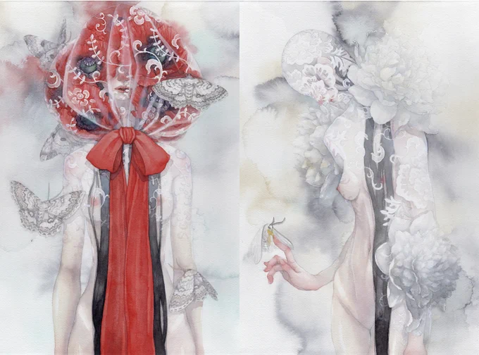 色がおかしかったので再投稿失礼します;
古いけどずっとお気に入りの作品たち。
#ツイッターで楽しむ展覧会 