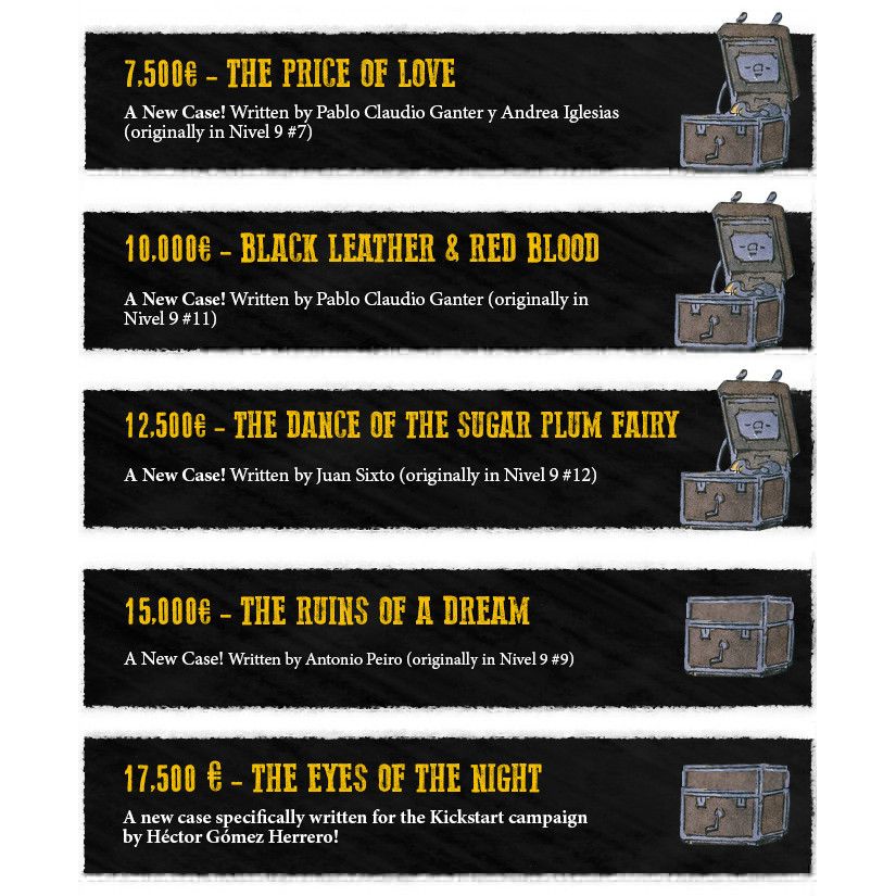 Our Blacksad: The Roleplaying Game Kickstarter is so close to end! And we've unlocked another case for all of you!

😸 Become a backer now! buff.ly/31KUZAW

#LetsPlay #Blacksad #Comic #RPG #Roleplay  #RoleplayingGame #TabletopGames #PenAndPaper #Dice #Games #Gaming