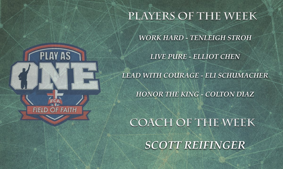 PlayAsOne_PAO's tweet photo. Congratulations to our players and coach of the week! 

 #escondido #jesuslovesyou #gospel #discipleship #love #instagood #like #jesus #sports #playasone #serve #coach #follow #theyard https://t.co/W9aizs9GWw