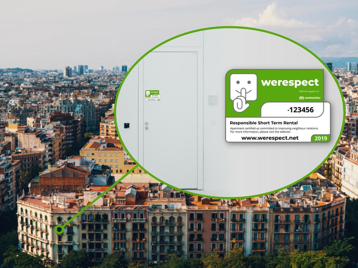 In WeRespect we work every day for a responsible and sustainable hosting. Together, with our partners, we are finally giving the STR sector the image it deserves.
Do you want to join WeRespect in Barcelona and Madrid?
#shorttermrentals <a href="/MadridAloja/">Madrid Aloja</a> <a href="/apartur/">Apartur</a> <a href="/Airbnb/">Airbnb</a>