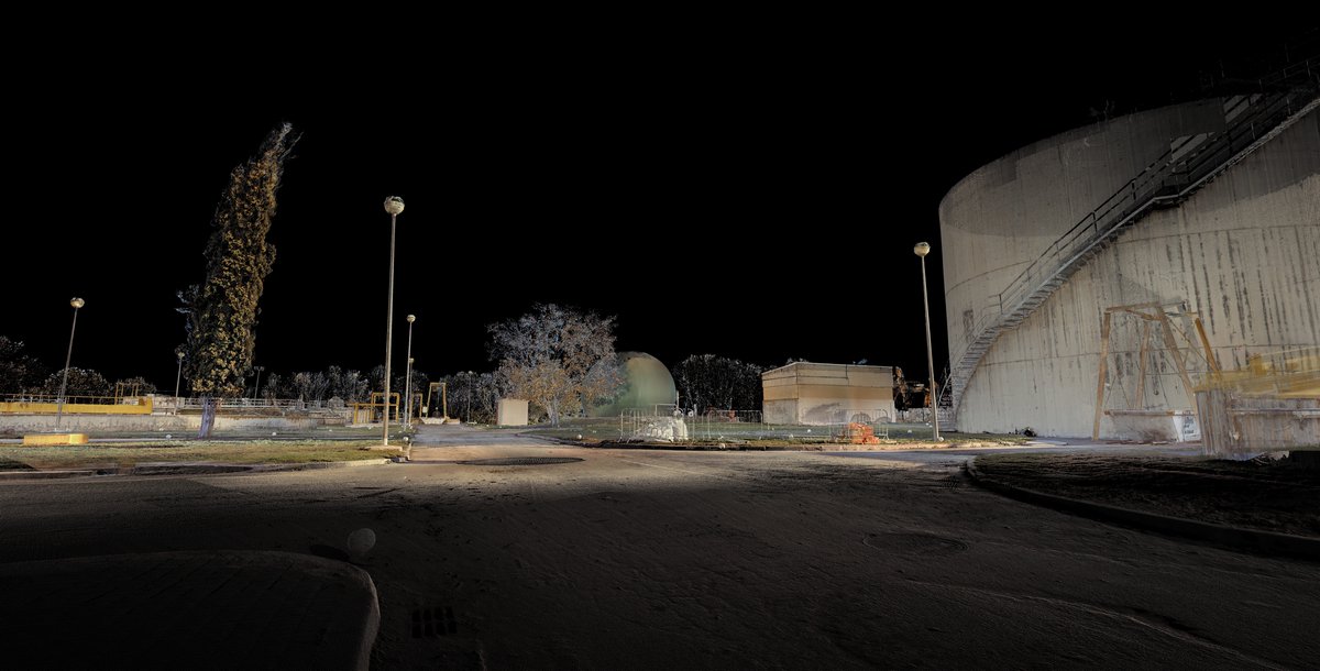 InfoCaptae's tweet photo. Who says that water cycle shouldn't end like this? #3dlaserscanning #pointcloud #3dindustry #industrialplants #scantobim #farofocus #farotechnologies #laserescaner #nubedepuntos #watertreatment https://t.co/EfObxwOF0m