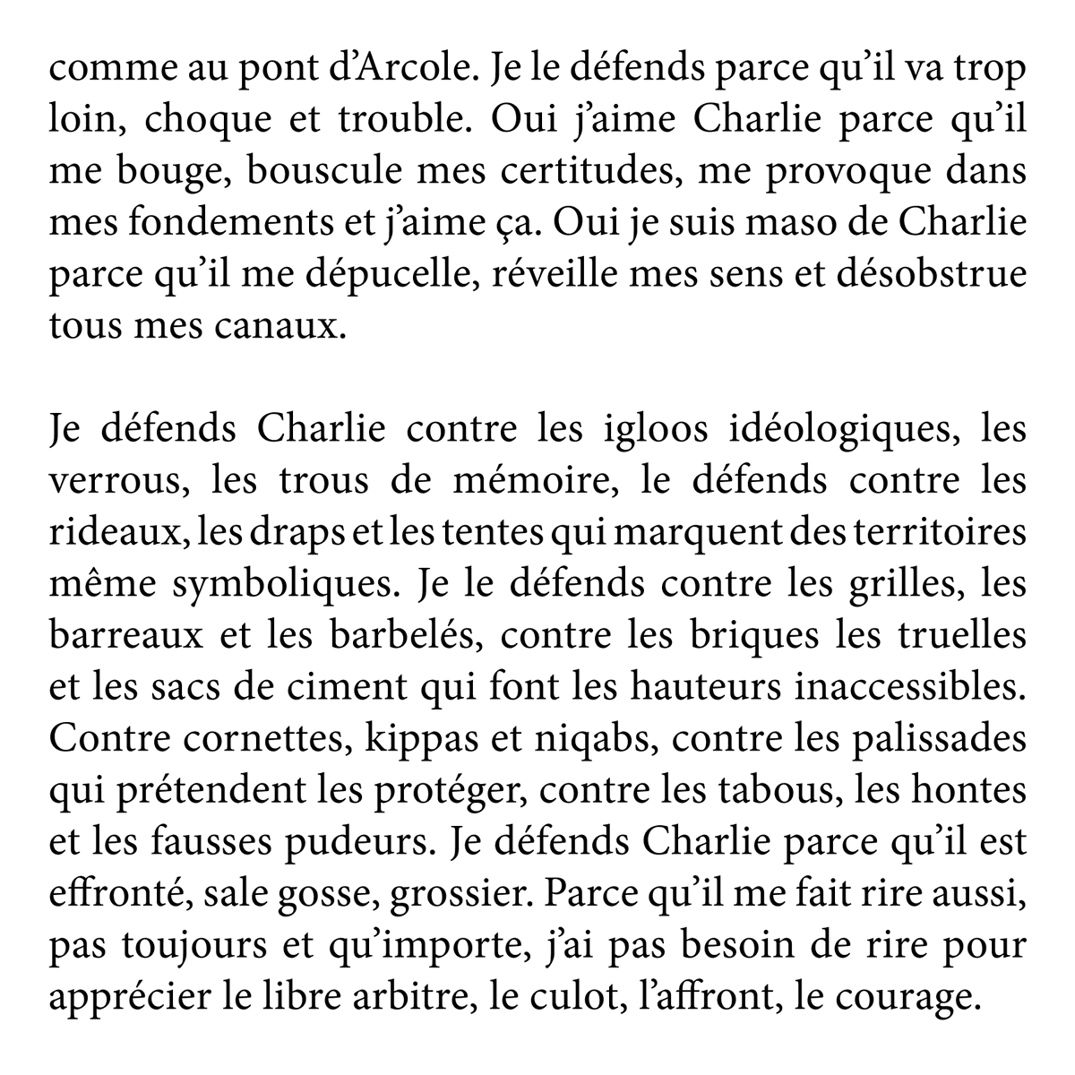 MagydCherfi's tweet image. Un petit texte pour Charlie Hebdo … C’est ton anniversaire