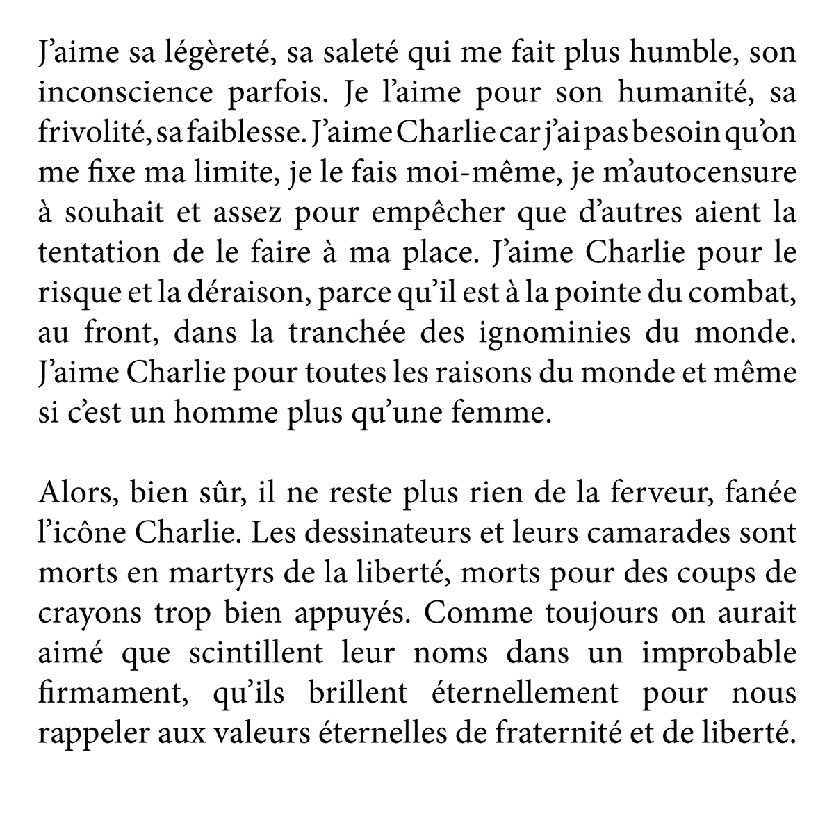 MagydCherfi's tweet image. Un petit texte pour Charlie Hebdo … C’est ton anniversaire