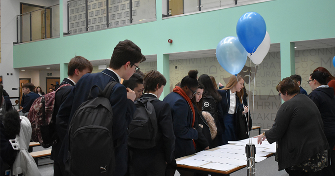 CastleviewUl's tweet image. Carrying on the ROA celebrations, it was lovely to see the Y10 students get their ROA results this morning. #CVProud