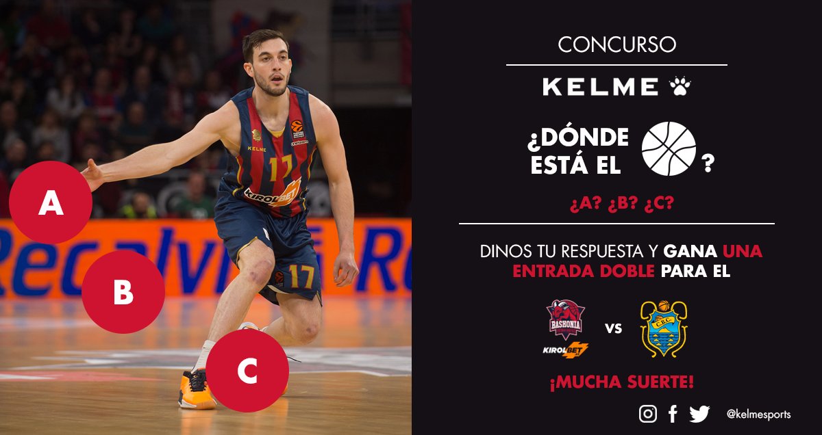 Kelmesports's tweet image. CONCURSO | ¡Vive en el Buesa Arena el partidazo del domingo de la @ACBCOM! 🏟 ¿Sabes dónde se encuentra el balón? Si aciertas, puedes conseguir 2 entradas para el @Baskonia vs @CB1939Canarias. 👉🏼 Condiciones: síguenos, comenta y da RT. #GoazenBaskonia 🔴🔵