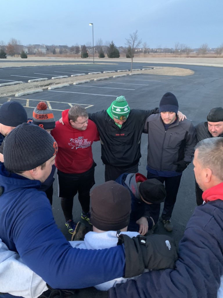 Tourniquet lead 15 men on a tour around The Ridge that ended with bear crawls up the hill
#f3naperville