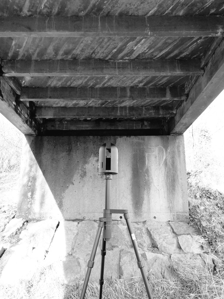 Bridge #survey today up in #aberdeenshire #scanning #topo #uav don't want to have to come back here for a missing point, #GetItDone