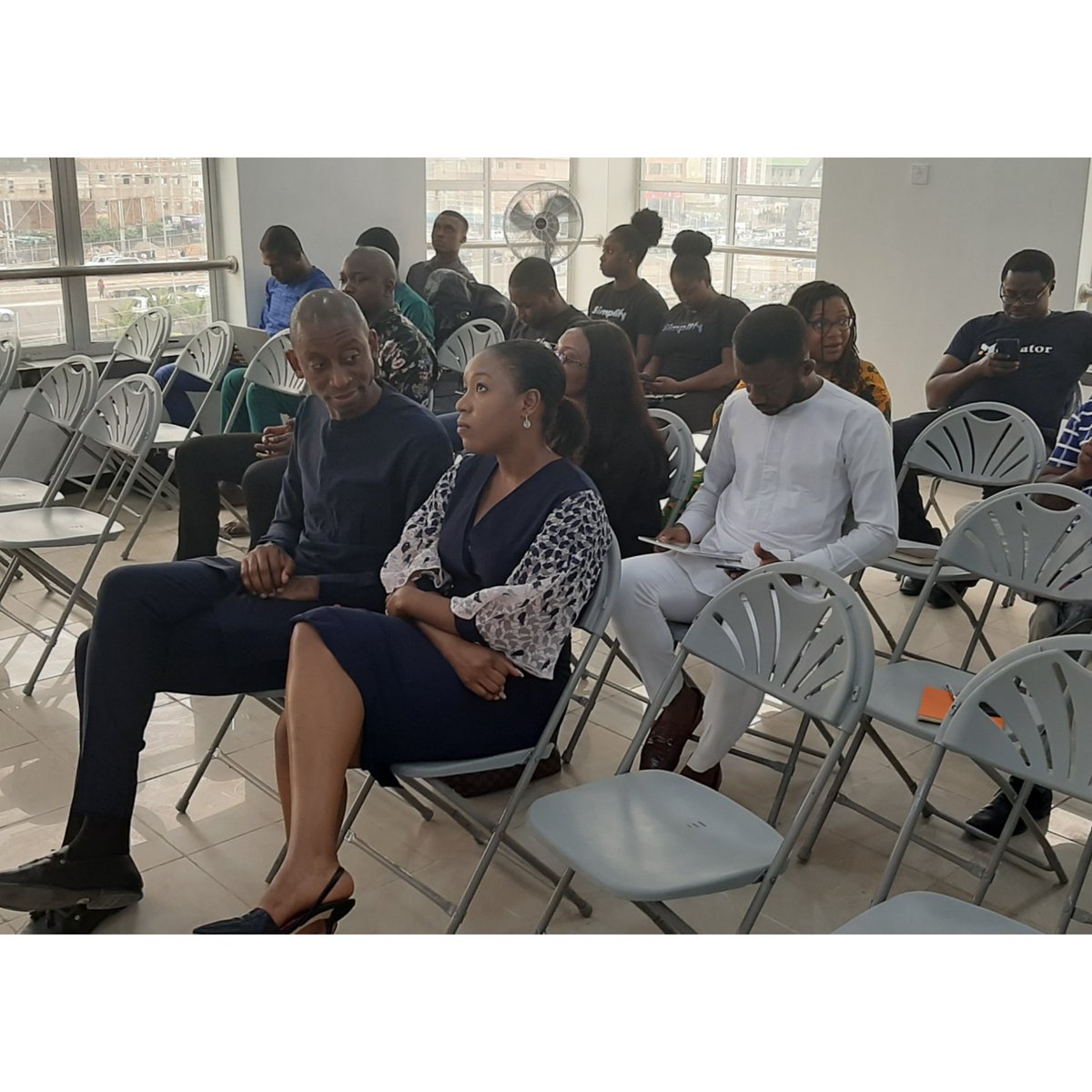 CapSqr's tweet image. The #LagosTechTour happening now at #CapitalSquare with @tosinfanirodada and @tunbosun.alake
.
Retweet!

#Coworking #Tech #StartUp #Networking