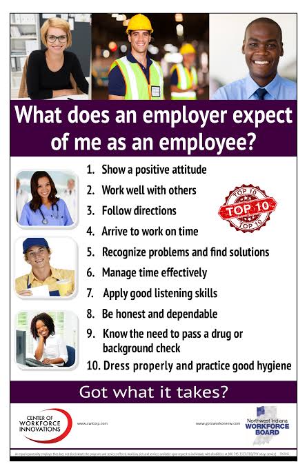 1focus_service's tweet photo. TwosDay!!!!!
Looking at the employer and the employee in a company, there are some attributes an employer looks out for....
Here's a summary of the “Top 10” attributes employers look out for!!!
#twosday
#Tuesday
#theemployer #theemployee #tuesday #tuesdaymotivation https://t.co/qkJX9s63cl