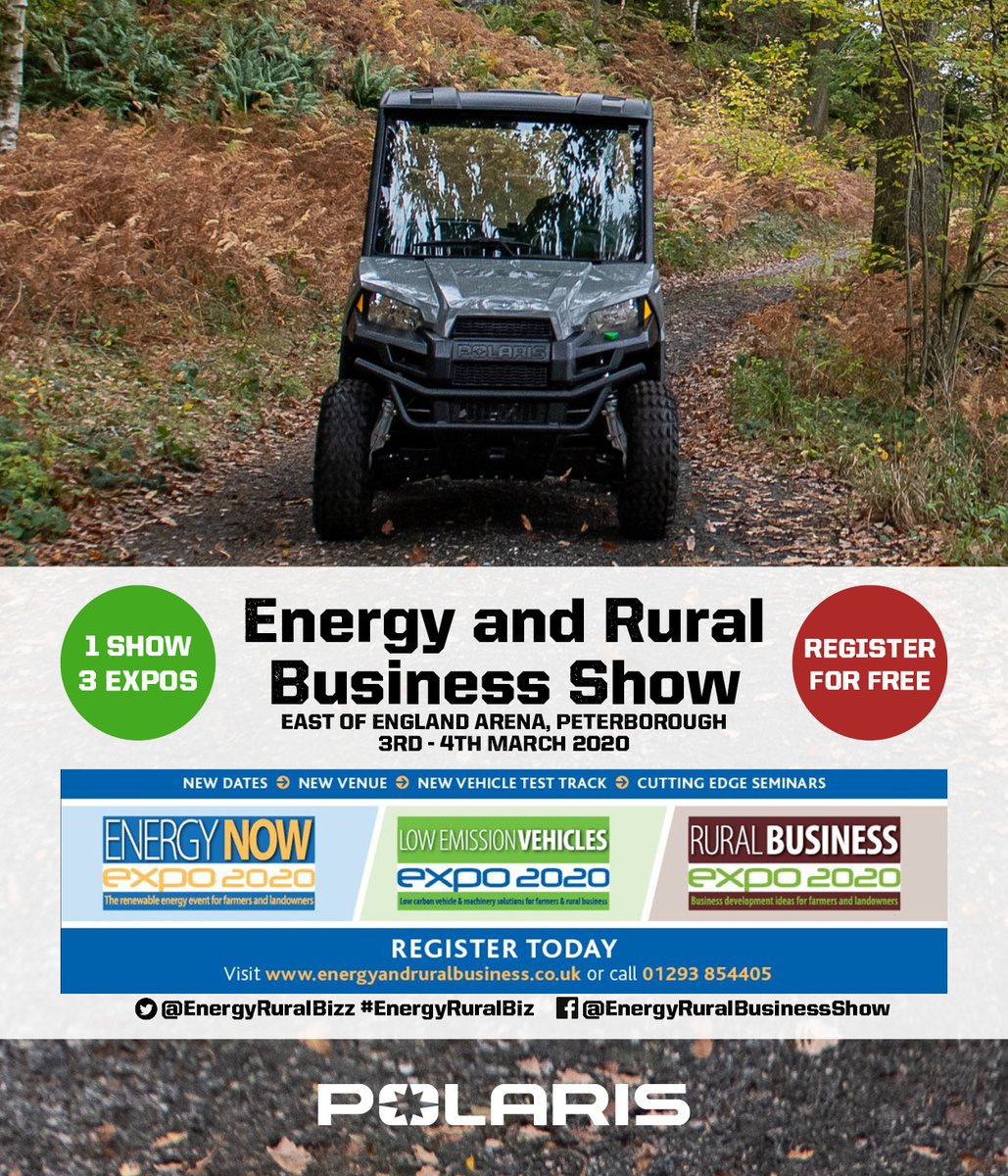 PolarisBritain's tweet photo. We're at Energy and Rural Business Show today! Get yourself down to East of England Arena and Events Centre and register your tickets for FREE here👇
https://t.co/H5wxlNZXyf

#EnergyRuralBizz #Polaris #RangerEV https://t.co/EDXbyFxDtG
