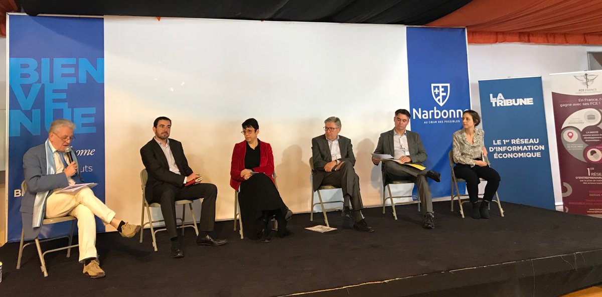 LaTribuneMtp's tweet photo. Le Grand Oral de Narbonne co-organisé avec @medefaude @FCEAude c'est maintenant !
Merci aux candidats @DARAUDJF @DavidGRANEL  @CalvetGranier  @didier_mouly N.Sainte-Cluque @vaivethi 
#Municipales2020 #GrdOral #debat
@GrandNarbonneCA @villedenarbonne @LaTribuneMtp @jc_gallo_LT https://t.co/gDer515wi0