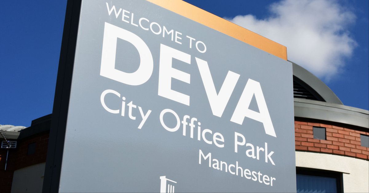 Looking for quirky office space in Manchester? Contact our joint agents <a href="/CBRE_UK/">CBRE UK</a>, <a href="/CanningONeill/">Canning O'Neill</a> &amp; @edwardsco_mcr
Take a look at the DEVA City Office Park brochure: lnkd.in/dmUc8h7