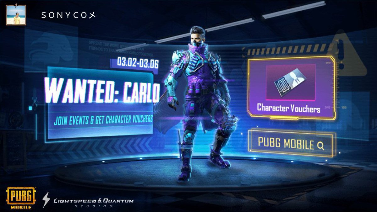 Sonsonyandrean's tweet photo. Complete Hunt Missions and get clues about Carlo. https://t.co/60WpIik8xm https://t.co/t1Skph0SxV