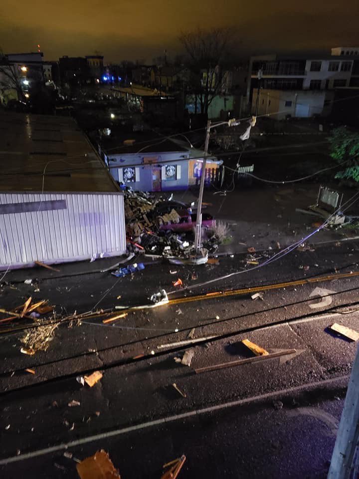 cethsarver's tweet photo. Amidst all the chaos one building remains as a beacon of hope. #JackBrowns https://t.co/LrzHfhx8cg