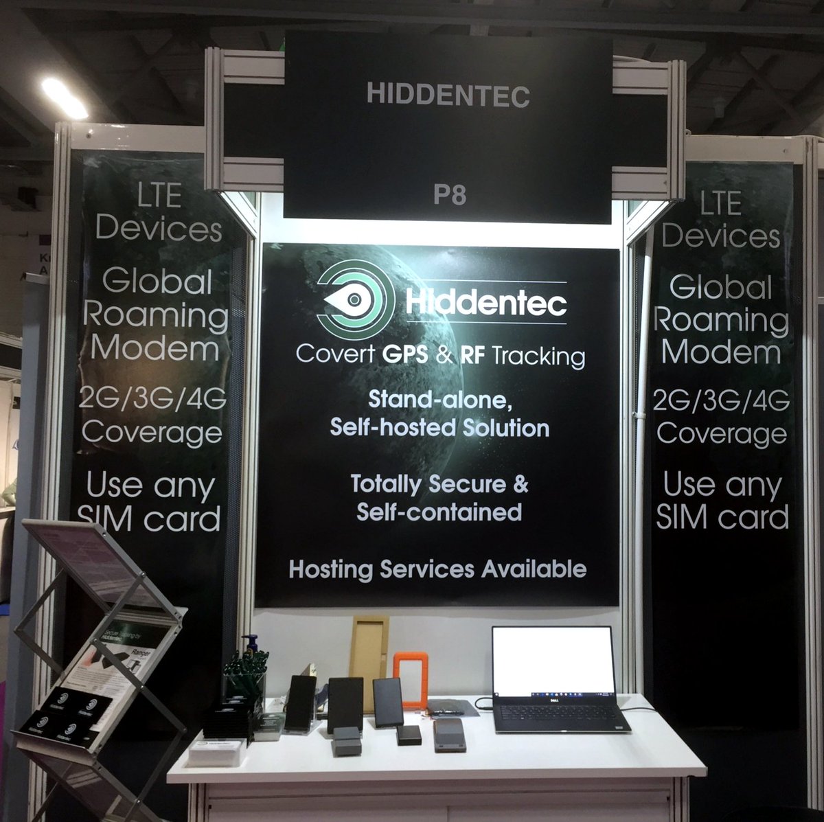 Hiddentec's tweet photo. Hiddentec are set up at Security &amp; Policing 2020! Visit us at Stand P8 to hear about our brand new global LTE tracker: the Ranger #SecPol2020 https://t.co/CVekelBh0v