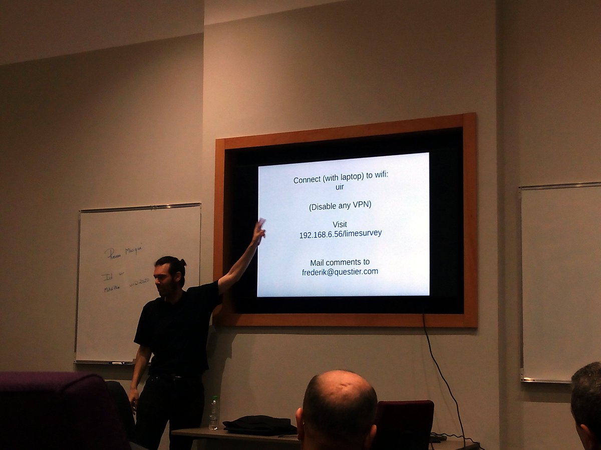 Mar_MOOC's tweet photo. @fquestie presented the results of the MOOC student surveys and data analysis during the @Mar_MOOC project meeting in Rabat. https://t.co/p3GxUpOluC