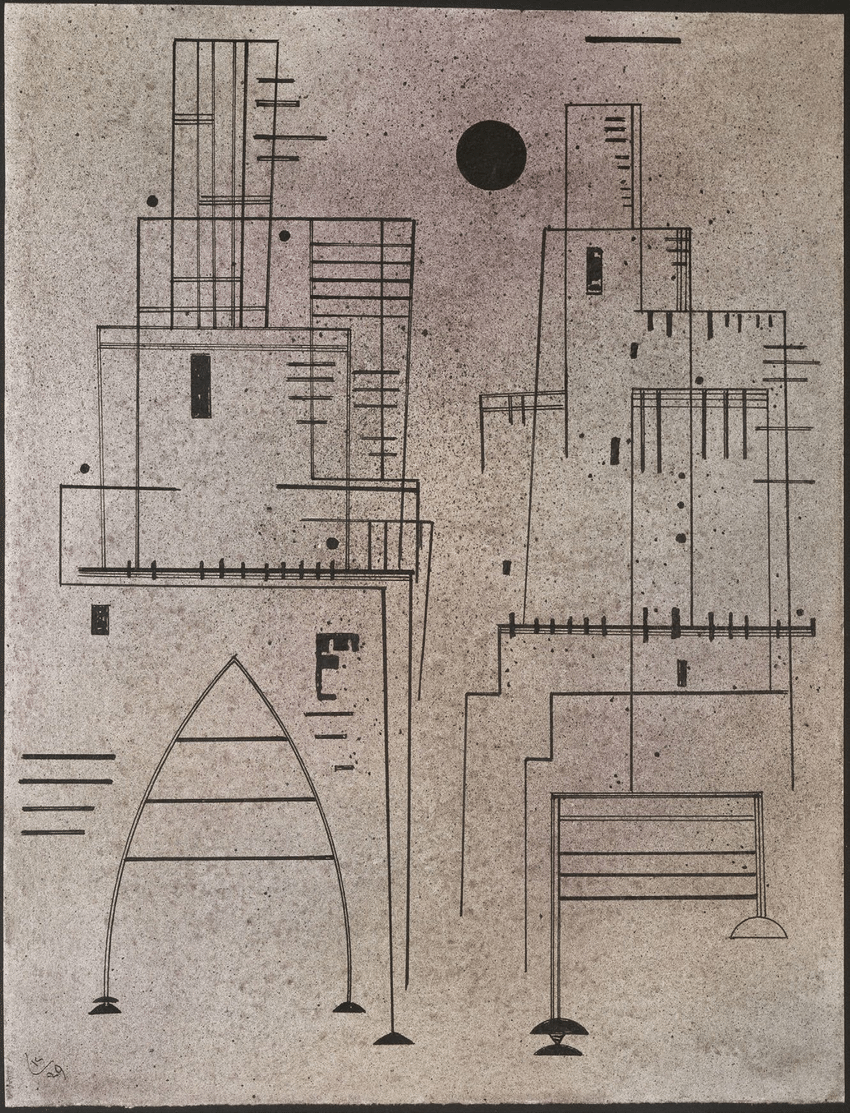 Vassily Kandinsky (1866-1944), dessins 