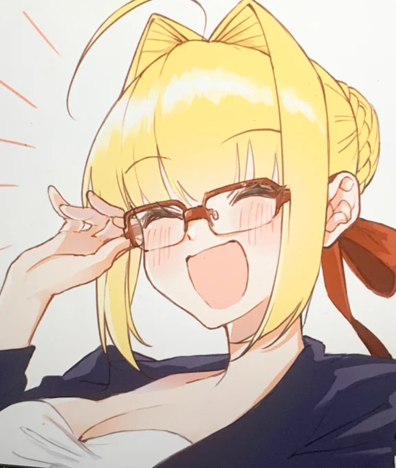 没にした眼鏡ネロちゃんです(▭‐▭)+ 