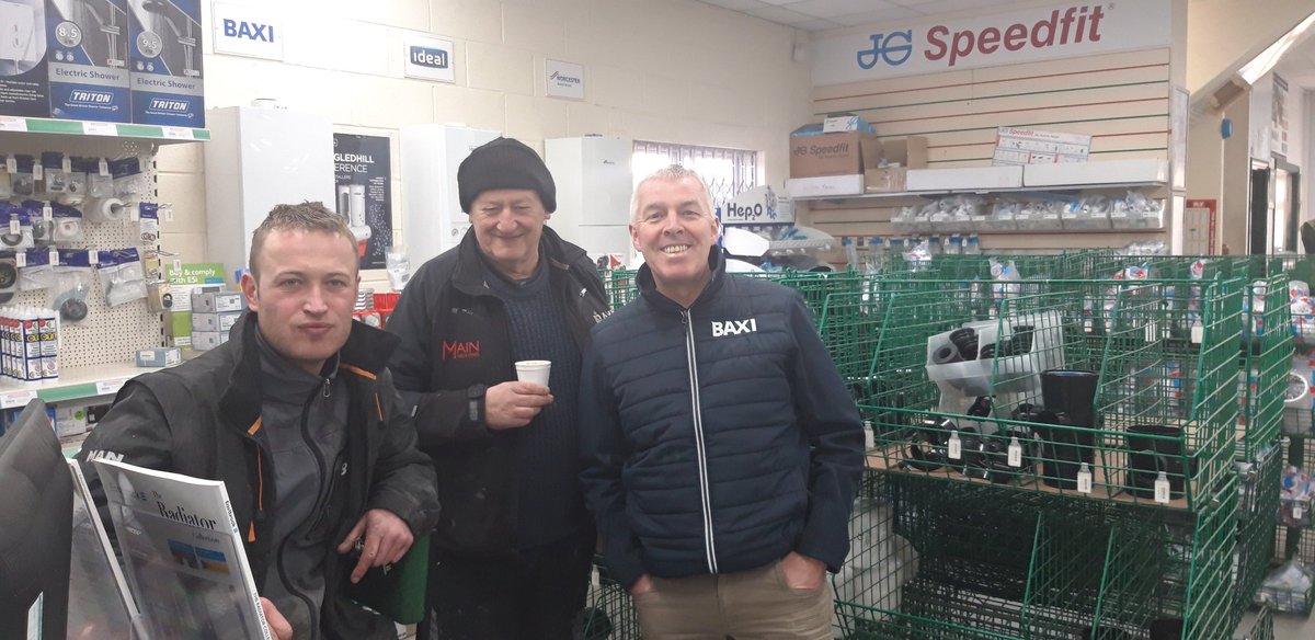 And another set of <a href="/ptrotman_baxi/">Combi King</a> #CombiKing fans enter the building and leave with another <a href="/baxiboilers/">Baxi UK & Ireland</a>   here at <a href="/JTAtkinsonBM/">JT Atkinson Builders Merchant</a> #BishopAuckland