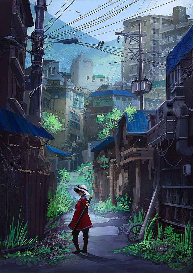 jessmeixing's tweet photo. Hi, I'm Jess Smith, an Aussie freelance artist based in Japan, and I paint + design environments and worlds. #visiblewomen 
🌿 https://t.co/xo4z0S4d2A
🌿 https://t.co/fhTJkfJ7ZX https://t.co/yzPkosAiNS