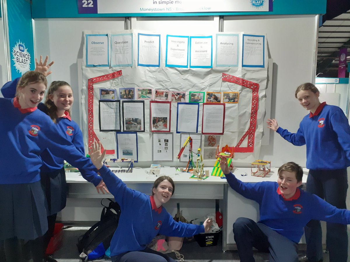 MsMannixsclass's tweet photo. All set up and ready for Science Blast at the RDS @esbscienceblast https://t.co/o8BPgFIUy6