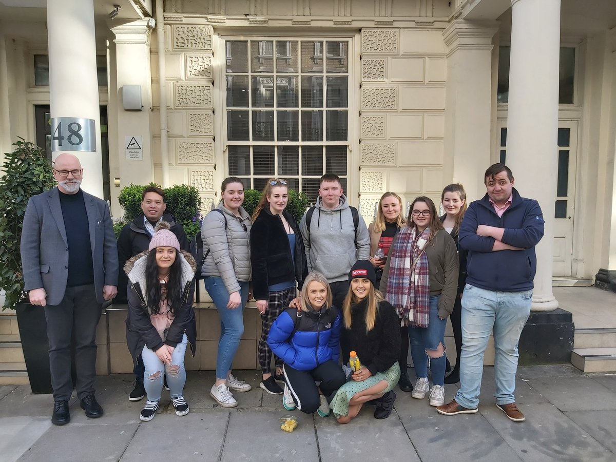 Day 2 begins for Culinary &amp; Hospitality students trip to London
@LimerickIT