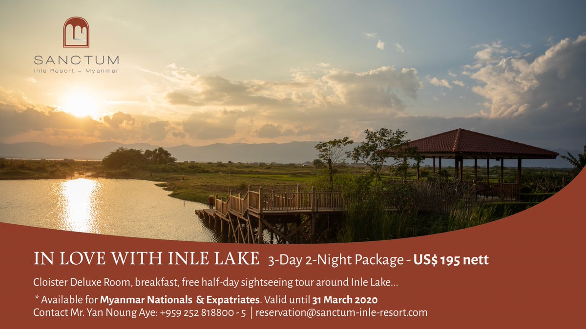 Get ready to unlock the mystery of #InleLake and luxuriate in a sanctuary with a design referencing the monastic life. More details in bit.ly/3b4qw51.