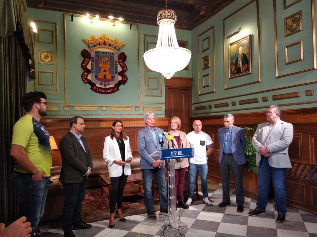 El <a href="/aytomotril/">Ayuntamiento Motril</a> ha acogido la presentación del X #Campeonato de #España de Invierno de Lanzamientos Largos ➡️ 7 de marzo

✅ Participará el #jiennense Alberto Moyano, campeón de Europa sub 23 en martillo

✅ <a href="/mariadenova4/">@mariadenova</a> acudió en representación de <a href="/EducaAnd/">Consejería Desarrollo Educativo y FP</a> 

#AndalucíaesDeporte