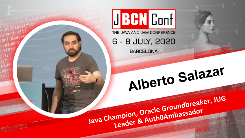dev_bcn's tweet photo. 🧔 @betoSalazar is one of our most recent speakers confirmations His session will cover the real-world evolution to a reactive way 💻https://t.co/ZVj0AHBsYc #JBCN20 #JavaProgramming #Programming #JBCNConfSpeakers #BarcelonaConferences #ProgrammingConference https://t.co/syHvJMUJQb