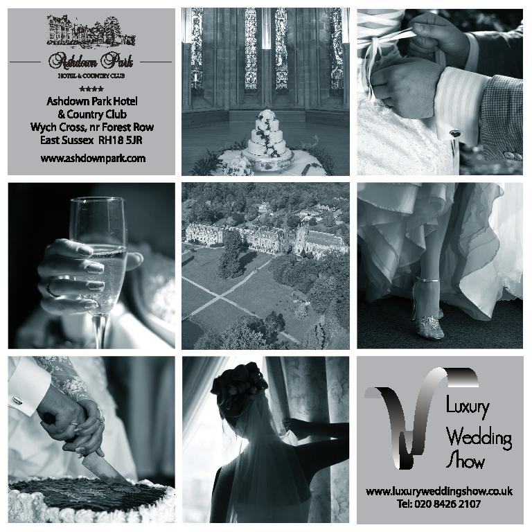 Meet some of the very best wedding suppliers at the Luxury Wedding Show, @AshdownPark
East Sussex, Sunday 15th March. Get your FREE entry by registering online now with code Lws2020 at: luxuryweddingshow.co.uk/?page_id=236