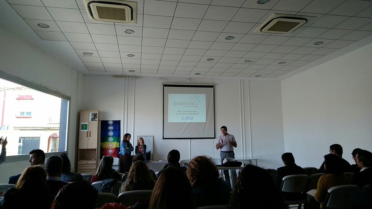Reunión provincial Sevilla. Plan de objetivos de la Red Guadalinfo 2020