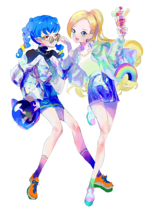レインボー? な二人 