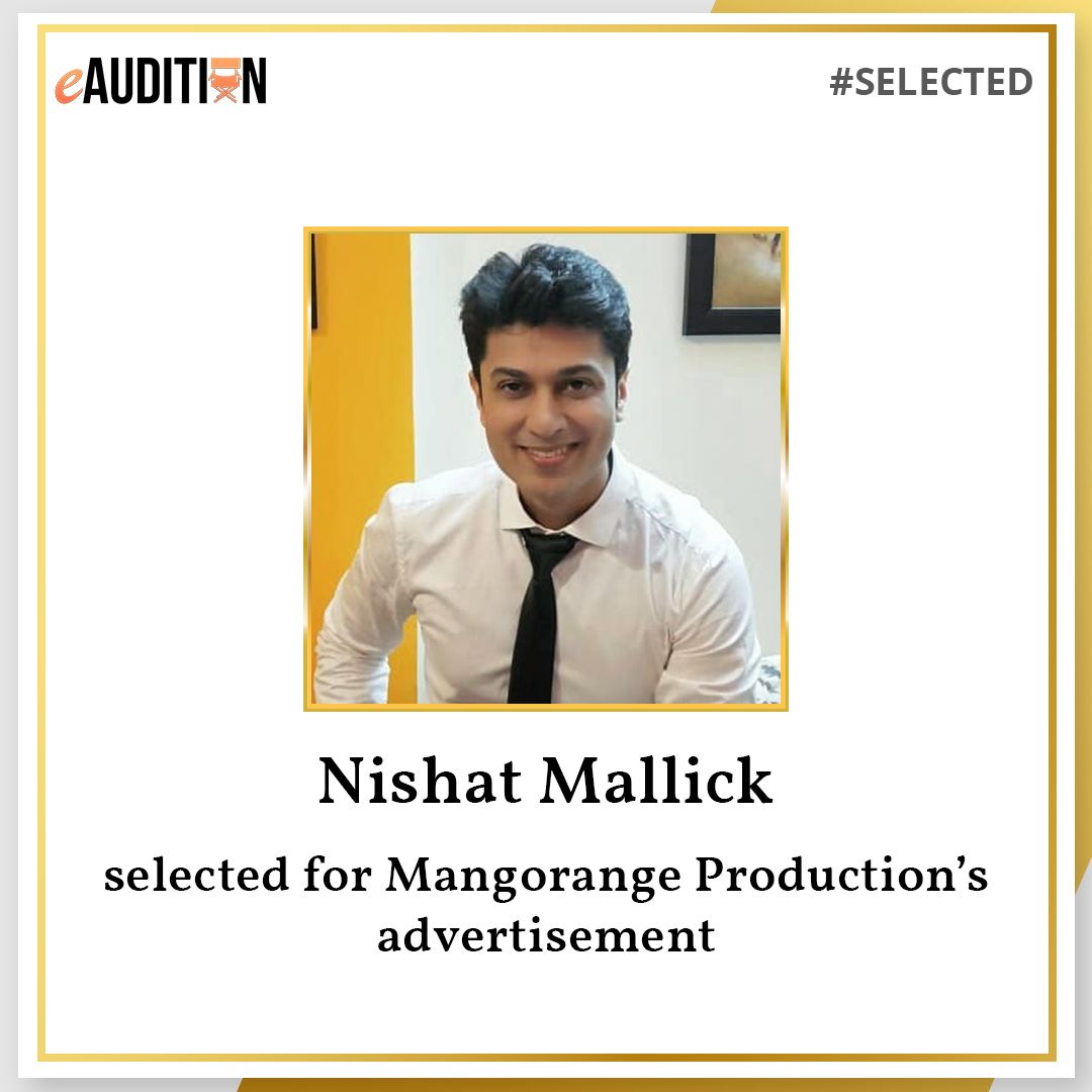 LimeliteClubApp's tweet photo. #Selected
With the help of our preferential treatment, our recently selected artist is Nishat Mallick.
You could be the next #selected one!
Download the eAudition app now! https://t.co/8xqMj5PCfM