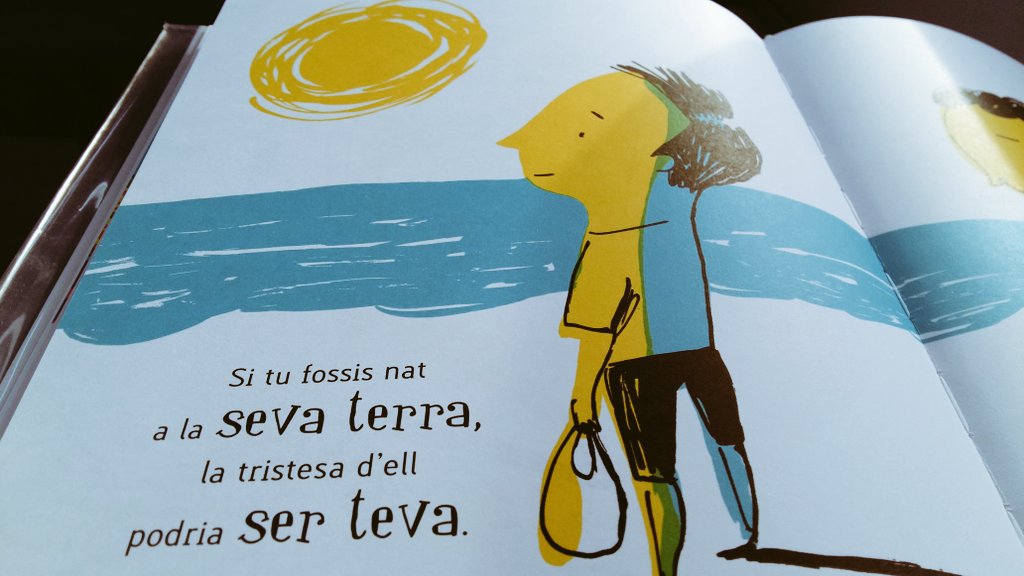 kgaseni's tweet photo. Reflexionem-hi ‼️
' Si tu fossis nat / a la seva terra / la tristesa d'ell / podria ser teva ' #llegim #Podries #JoanaRaspall @IgnasiBlanch1 https://t.co/thZYhU9ZaB