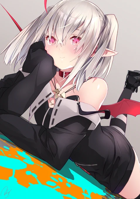 #魔界ノりりむ
#りりむとおえかき 
