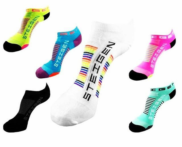 Stay Blister free in a pair of Performance Steigen socks. Made from a super lightweight fabric of 20% Lycra, 80% Microfiber Nylon and with a seamless construction designed to create a blister free running experience. Try a pair today 👌 🏃‍♀️🏃🏼#steigen #st… ift.tt/2Twru1X