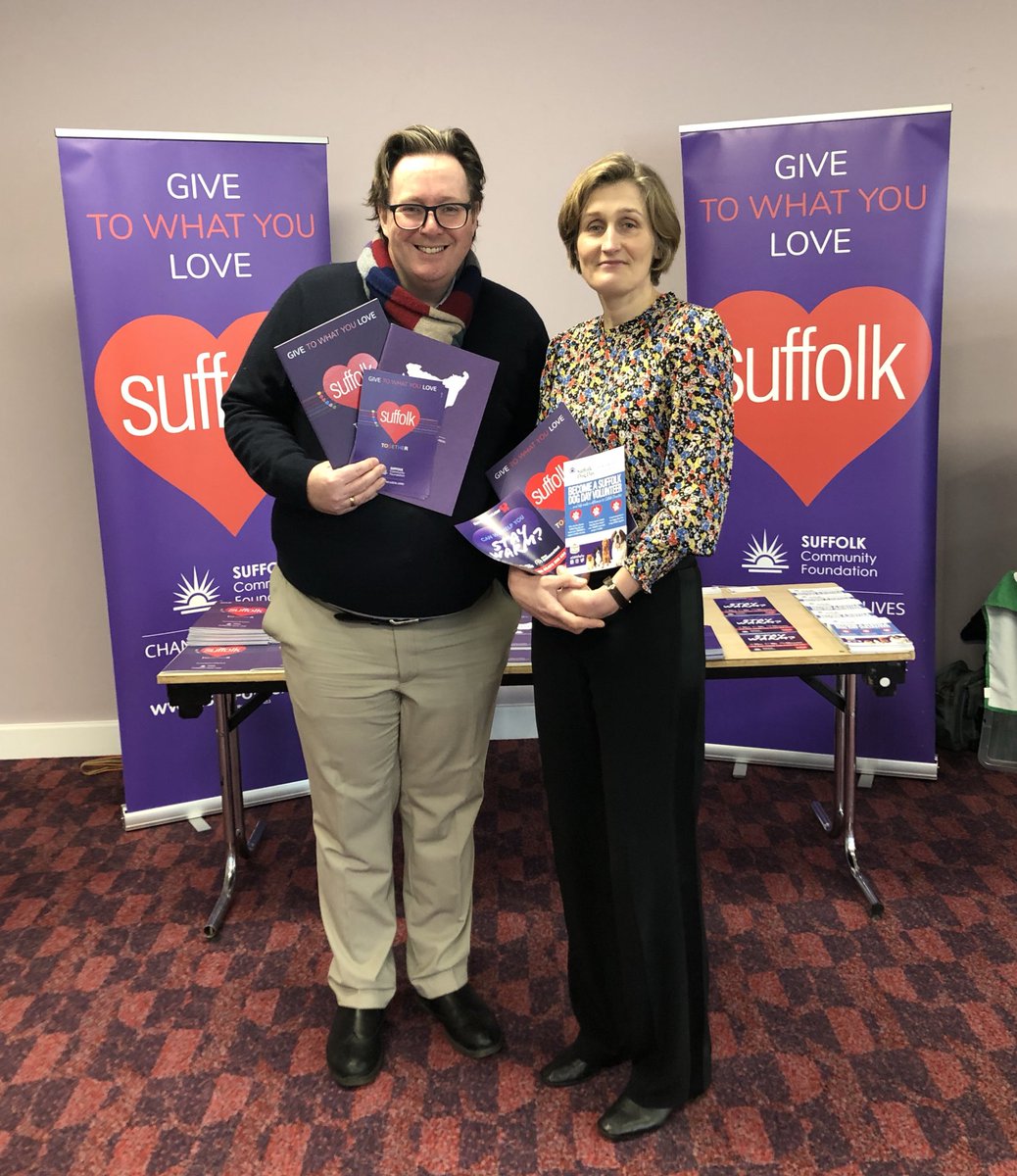 suffolkgiving's tweet photo. Weโre here at @TrinityParkUK for the Suffolk East Federation of Womenโs Institutes! โจ Come and see us in the Bucklesham Suite... โฅ๏ธ #changinglocallives #sefwi https://t.co/LTsaarcTAp