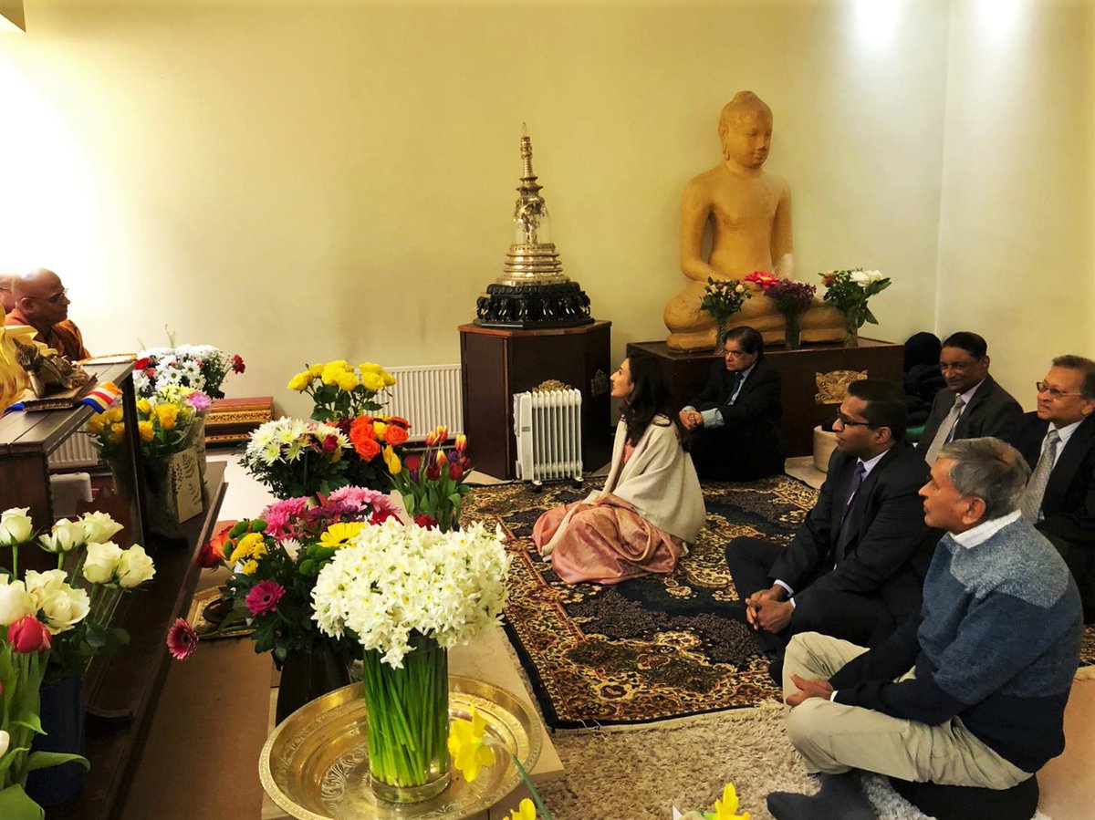 High Commissioner-designate of Sri Lanka to the United Kingdom Saroja Sirisena assumes duties

Read more: srilankahc.uk/2020/03/02/hig…

#diplomacyLK #SLUKrelations