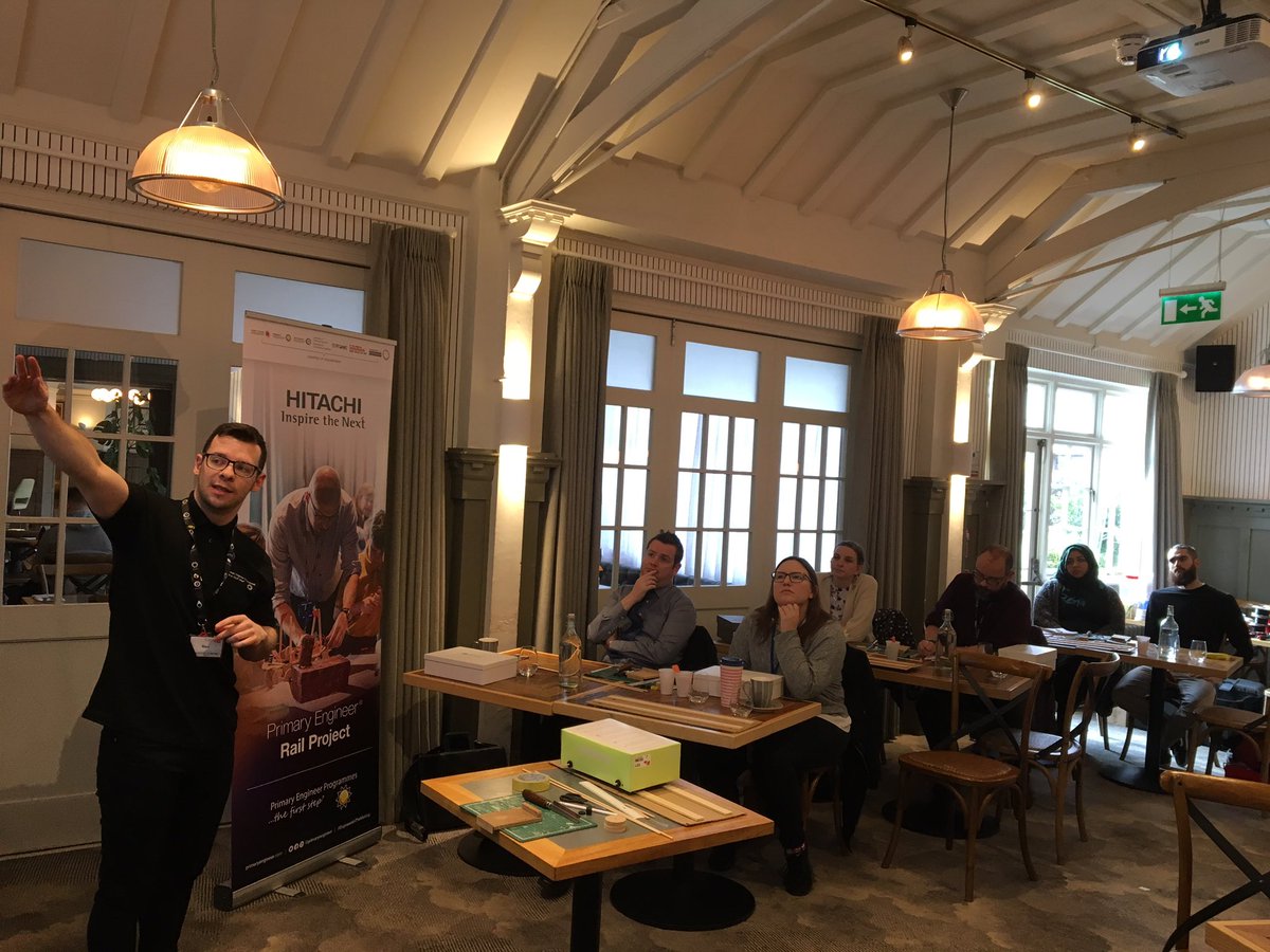 laura_primary's tweet photo. Today we are hosting our Rail project at @FoxAndGooseW5 with @HitachiRailEU... let the fun and learning commence! @primaryengineer @HitachiRailEU #TuesdayMotivation #CPD #Engineersinthemaking 📏🛠🚂🚆 https://t.co/hUDFjElufq