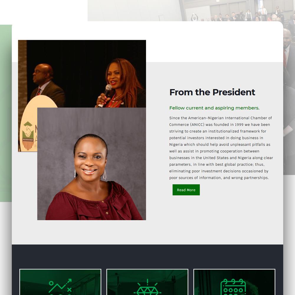 hoverGENIE's tweet photo. We just launched a website for the American Nigerian International Chamber of Commerce. Please, check it out on the link below. 🥳

Visit the newly launched website here
⬇️
_____
https://t.co/pxXF69ULKx
_____
#WebDesign #WebDevelopment #UI #UX #HTML #CSS #SaaS #ANICC https://t.co/tvbt5l5iTT