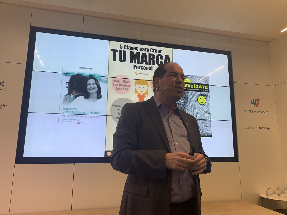 juliargueza's tweet photo. “Sé tan bueno que no puedan ignorarte” @juancarcubeiro citando a S.Martin en #TrendingTalentTalks hoy hablando de #Tecnotalento #TalentTec @HumanAgeInsES https://t.co/2E5pnhxrU8