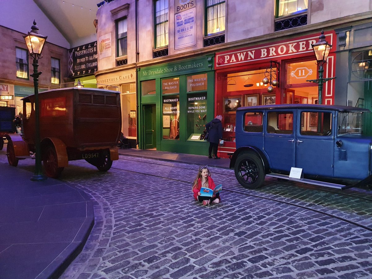 CockerillJulie's tweet photo. Caris P.2 reading a book in the middle of the road🤔..Do not try this at home! 😆@largsps #WorldBookDay2020 @WorldBookDayUK https://t.co/g0olq52gah