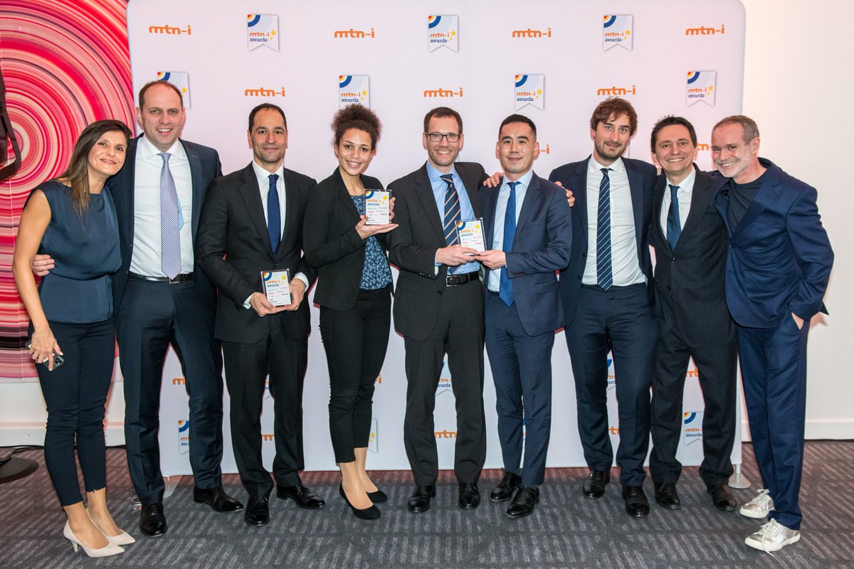 mtniofficial's tweet photo. #PostLibor Award "EUR250m 2-year ESTR FRN MTNs due October 2021". Please congratulate, from L-Bank, Sven Lautenschlaeger and Leanne Winkels, Andrew Nicola and Dany Tran from #Commerzbank as well as the #Barclays team!
#MTNs #FinancialNews #GlobalLondonAwards #unicredit https://t.co/G7hLoiEruh