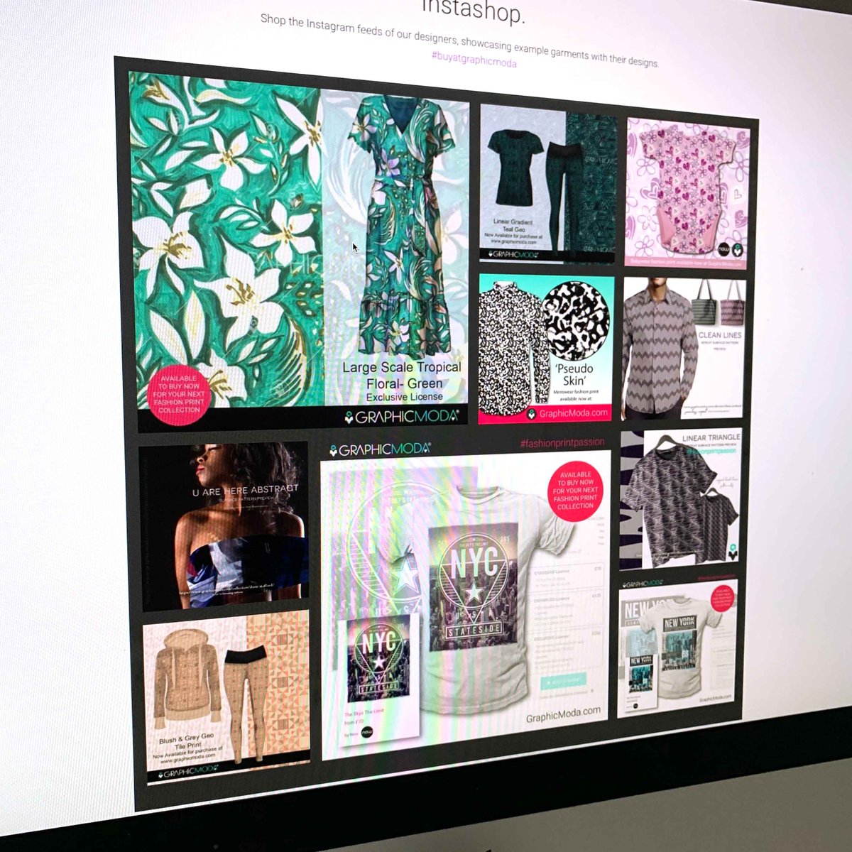graphicmoda's tweet photo. Our NEW INSTASHOP FEATURE is now live!

Showcase your designs on Instagram and link directly to your https://t.co/vw5Vvu7rhH collection page.

#fashionprint #instashop #fashionprintpassion #textiledesign #fashionprintdesigners #fashionpatterns #fashiondesigns #repeatpatterns https://t.co/kRzxNmq5jf