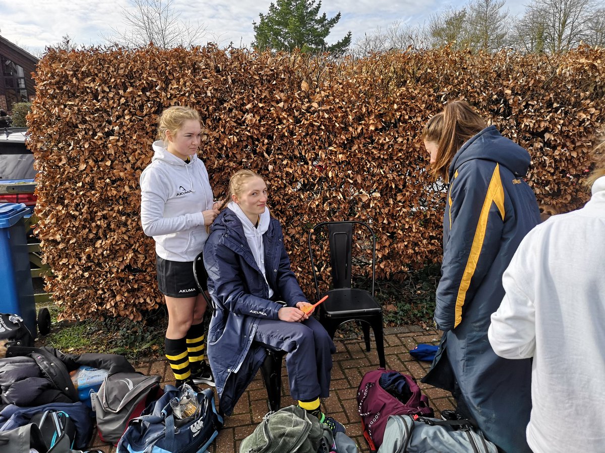 CKP_Science's tweet photo. Brief break between games. Everyone gets plaits. #CokethorpeJudgement @CKP_Sport https://t.co/RFesrw8zp9