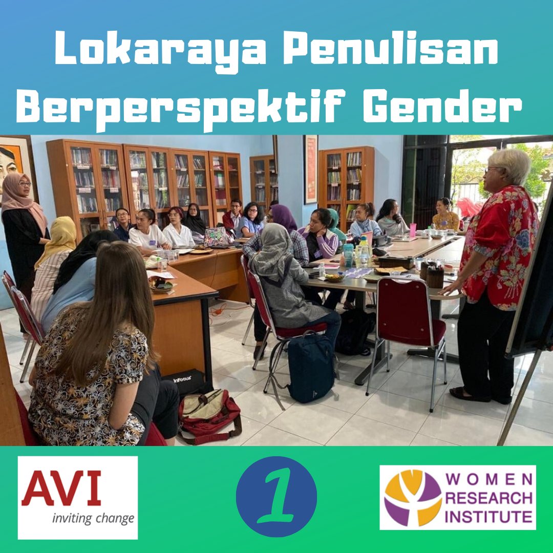 Workshop penulisan hari 1.
Kunjungi instagram WRI di @ women.research.inst untuk info lebih lengkap mengenai kegiatan dan topik-topik yang dibahas pada workhop penulisan WRI  :) 

#workshopmenuliswri #mediadigital #perspektifgender