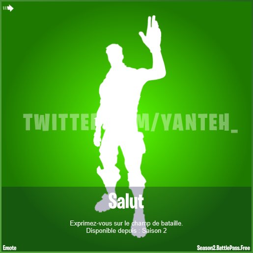 Yanteh_'s tweet photo. L’emote ‘’Salut’’ a désormais la propriété ‘’Mobilité’’ ! https://t.co/w3DeKuU2Nr