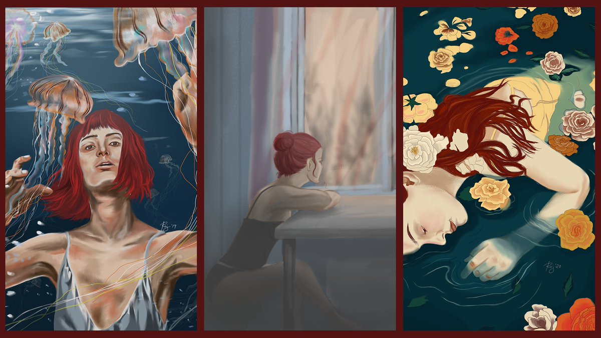 procrascreatee's tweet photo. Henlo! I'm Roj, Procrascreate on ig, a freelance artist from PH. I draw and paint people 🌸

#VisibleWomen 

💌: https://t.co/EoWpROipQe
✉️: rojleocario@gmail.com https://t.co/YRh13YfEyb